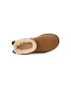 Bottines en cuir Ultra Mini Bailey Bow châtaigne