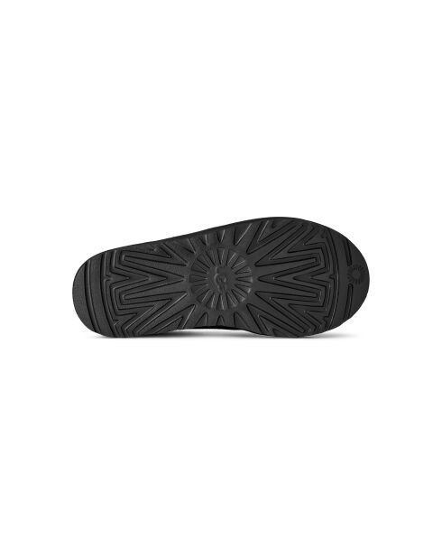 Chaussons en cuir Tasman II noirs