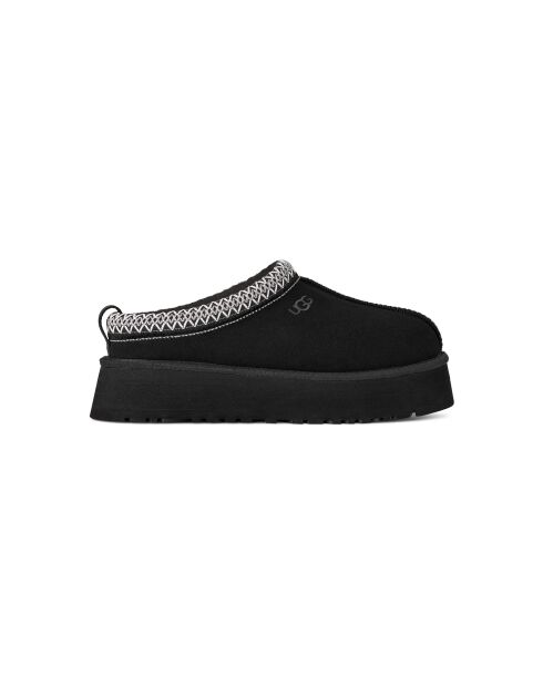 Zapatillas Tazza II de piel negra