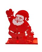 Porte-serviettes de Noël Papanure rouge - 13.5x5x14.5 cm