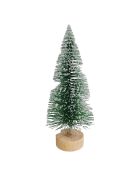 12 pièces de sapin de noel de table vert