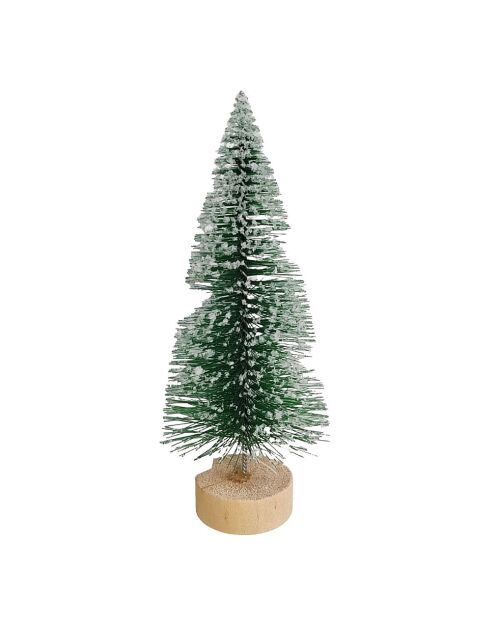 12 pièces de sapin de noel de table vert