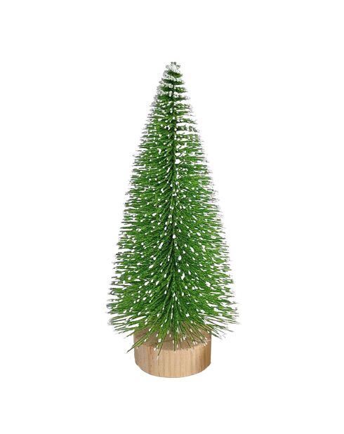 12 pièces de sapin de noel de table vert