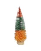 6 pezzi di albero di Natale da tavolo multicolore