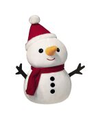 Bonhomme de neige blanc - 50 cm
