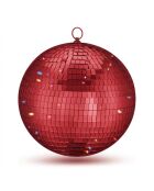 Sfera specchiata rossa - 25 cm
