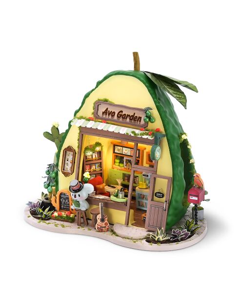 Mehrfarbiger Koala-Milchshake-Shop