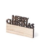 Lot de 10 aimants Rivond Joyeux Noël multicolores - 6.1x1x4.3 cm