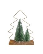 Set de 6 adornos para árboles de Navidad, de 8 a 12 cm