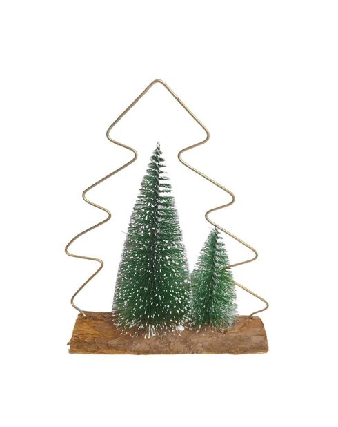 Lot de 6 décorations de sapin de Noël - 8 à12 cm