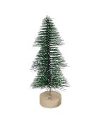 Albero di Natale da tavolo verde da 12 pezzi