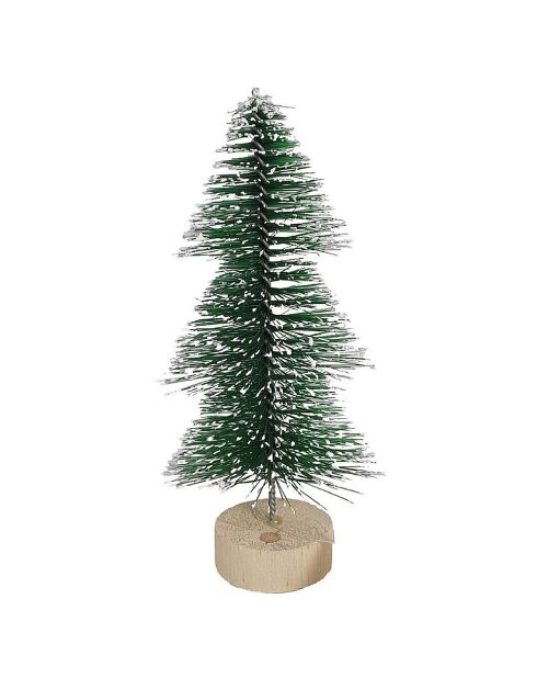 12 Pièces sapin de noel de table vert