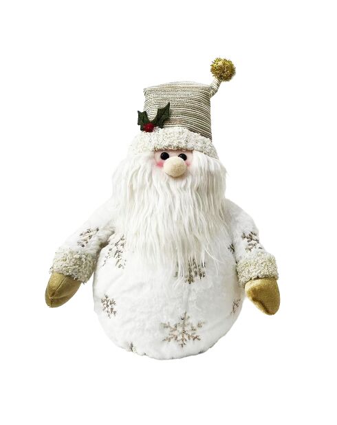 Poupées de Noël blanches - 43 cm