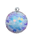 Pendentif boule multicolores - 15 cm