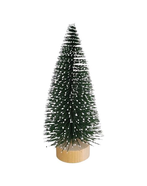 12 pièces de sapin de noel de table vert