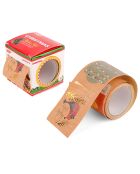 Set di 6 rotoli di mini adesivi 186 unità multicolori - 5x5x5 cm