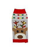 Pull de Noël pour chien multicolores