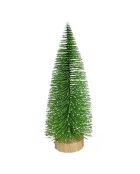12 pièces de sapin de noel de table vert