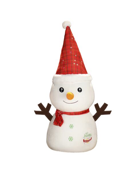 Pupazzo di neve bianco - 80 cm