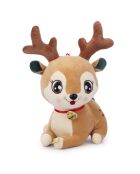 Braune Rentierpuppe - 38 cm