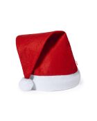 Lot de 10 bonnets de Père Noël Coyfel rouge  - 30x2x43 cm
