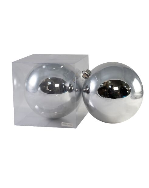 Pendentif Ball argent brillant - 20 cm