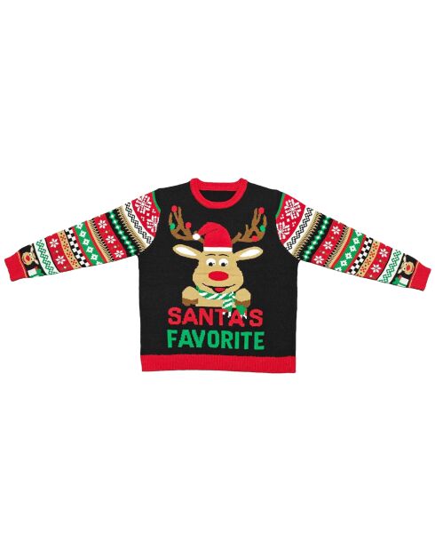 Pull de Noël adulte multicolores