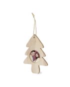 Lot de 5 décorations de Noël Jorik coloris en bois - 10x1.5x12.5 cm
