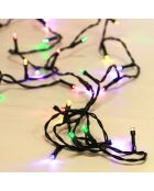 Guirlande micro LED d'extérieur 140 lumières multicolores - 1115x1x1 cm