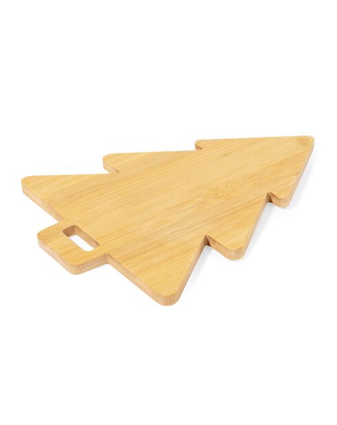 Planche à découper Strasser à motif sapin de Noël en bois- 21x1x26.5 cm