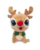 Renne en peluche de Noël marron - 23 cm