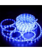 Blaue LED-Lichtleitung - 600x1x1 cm