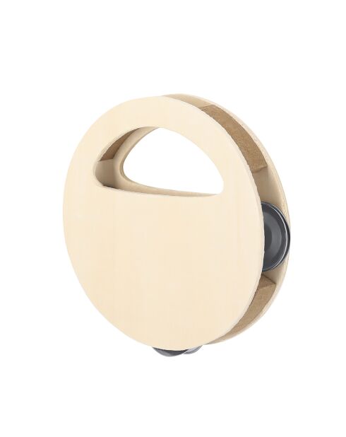 Tambourin Andex en bois - 12x2.3x12 cm