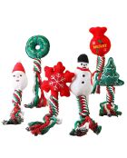 Lot de 6 jouets pour animaux multicolores - 32x10cm