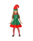 Costume da donna elfo verde