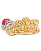 Mehrfarbiger LED-Streifen für frohe Weihnachten