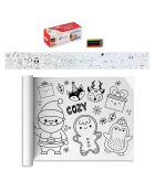 Lot de 6 rouleaux de crayons blancs