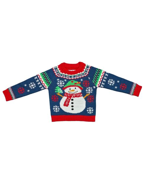 Pulls de Noël multiocolores pour enfants