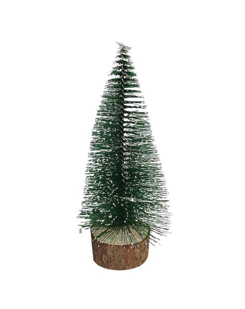 12 pièces de sapin de noel de table vert