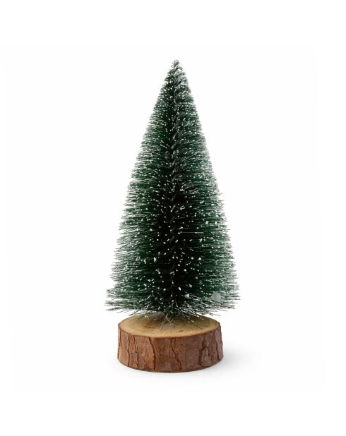 Set di 12 decorazioni verdi per albero di Natale - 15 cm