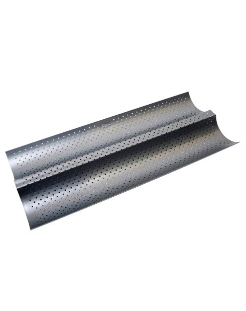 Moule a 2 baguettes en fer revetu gris