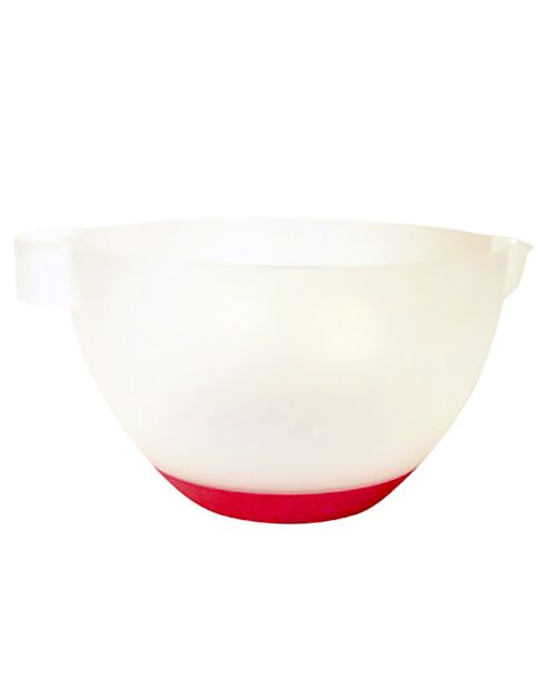 Bol à pâtisserie anti-dérapant coloris aléatoire - D.23xH.14 cm