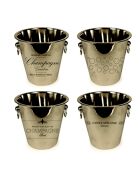 Seau à champagne acier - D.22 cm