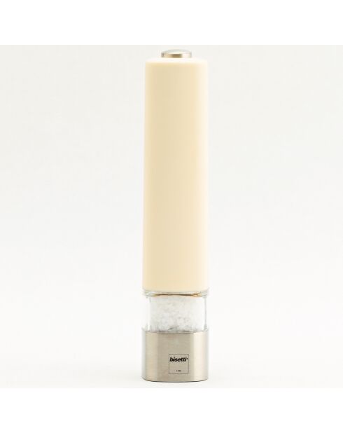 Macinasale elettrico bianco