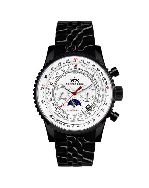 Montre automatique Homme en Acier Air Fighter noire