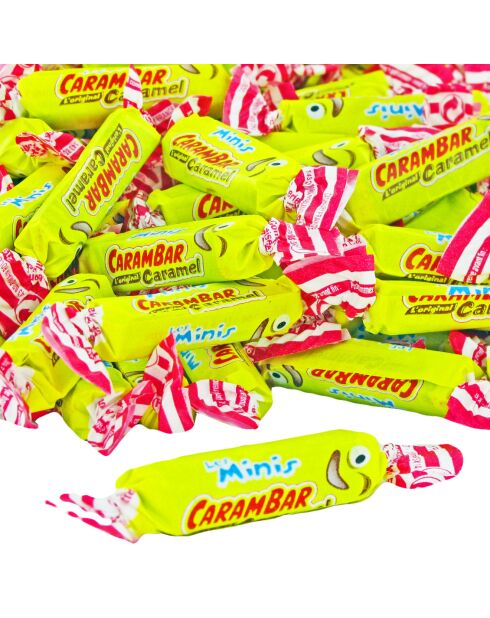 Caja de Carambars Mini Caramel 270 piezas