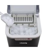 Machine à glaçon Winkel noire - 12 kg