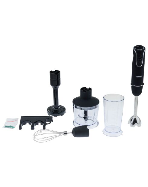 MIX75 schwarzer Handmixer - 750W