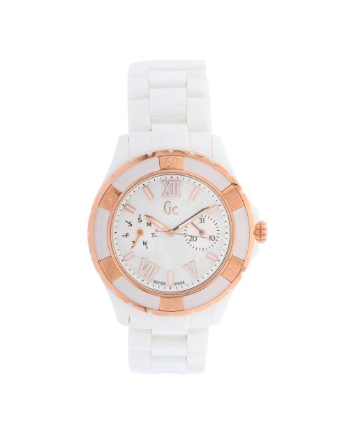 Montre Femme Sport Class XL-S Glam en Céramique blanche
