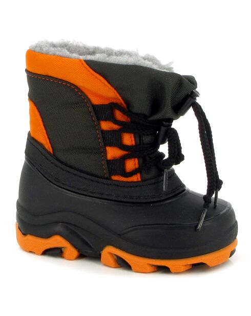 Boots canadiennes waneta gris/orange
